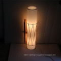 European Hotel Decorative Acrylic Cylinder Copper Bedside Wall Lamp